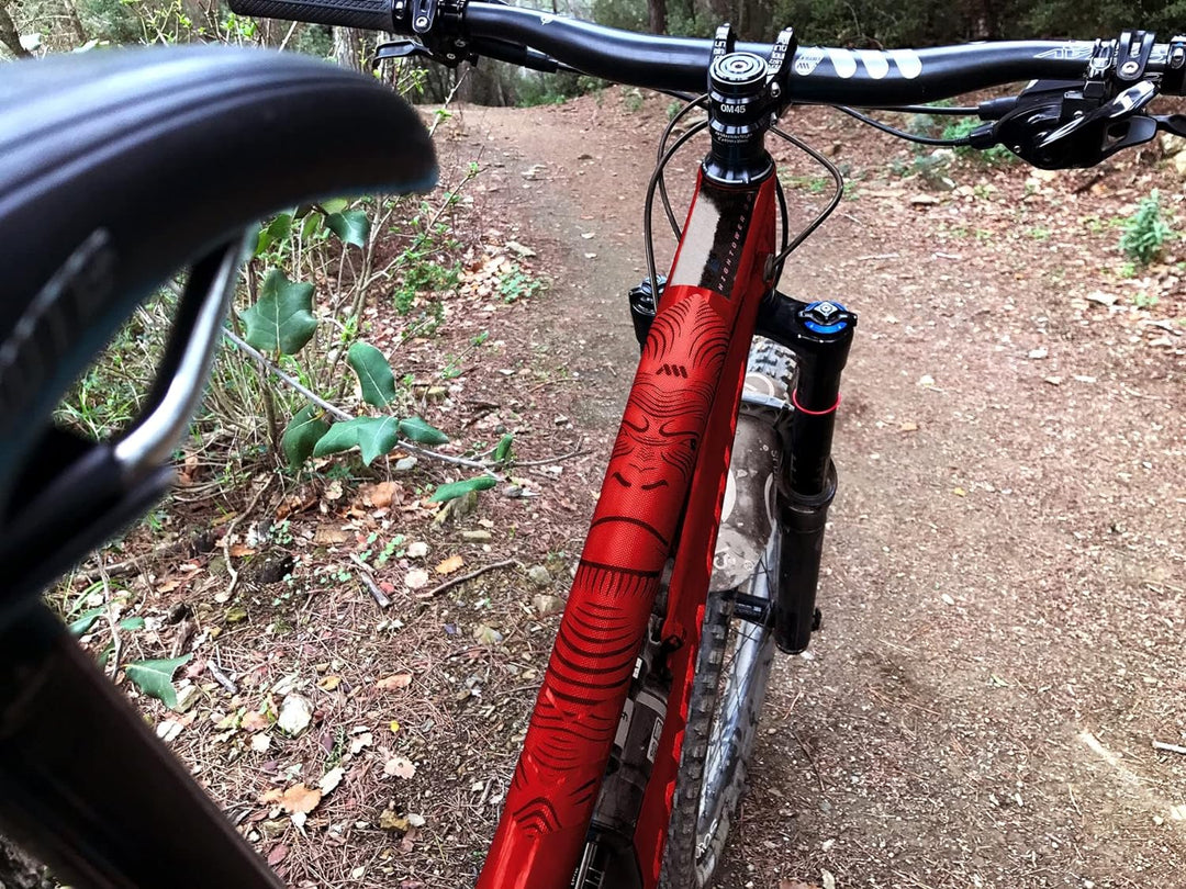 All Mountain Style AMS Rahmenschutz Basic gegen starke Schläge – Schützt Ihr Fahrrad vor Kratzern un