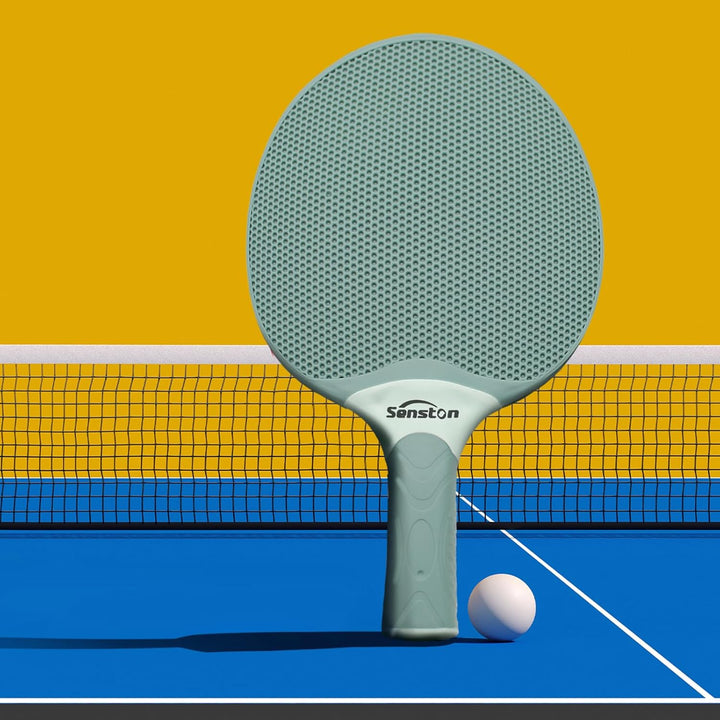 Senston Tischtennisschläger Set, professionelle Tischtennisschläger mit 3 Bällen, Ping Pong Paddel S