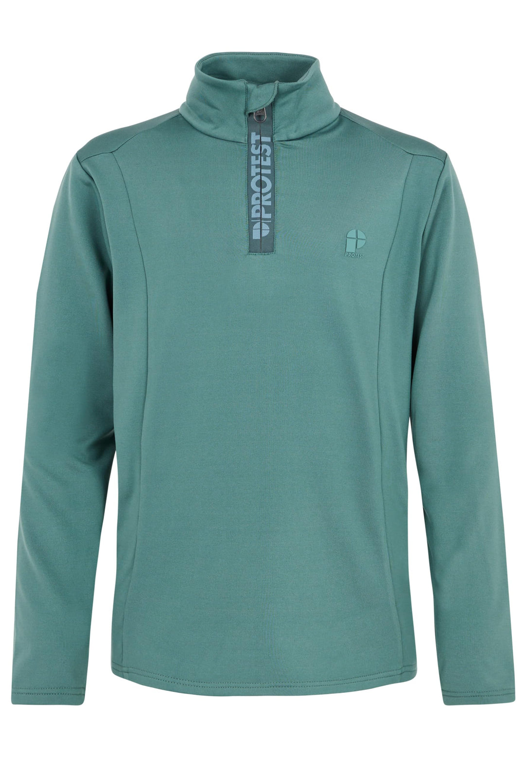 Protest Jungen 1/4-reissverschluss WILLOWY JR 152 Atlantic Green, 152 Atlantic Green