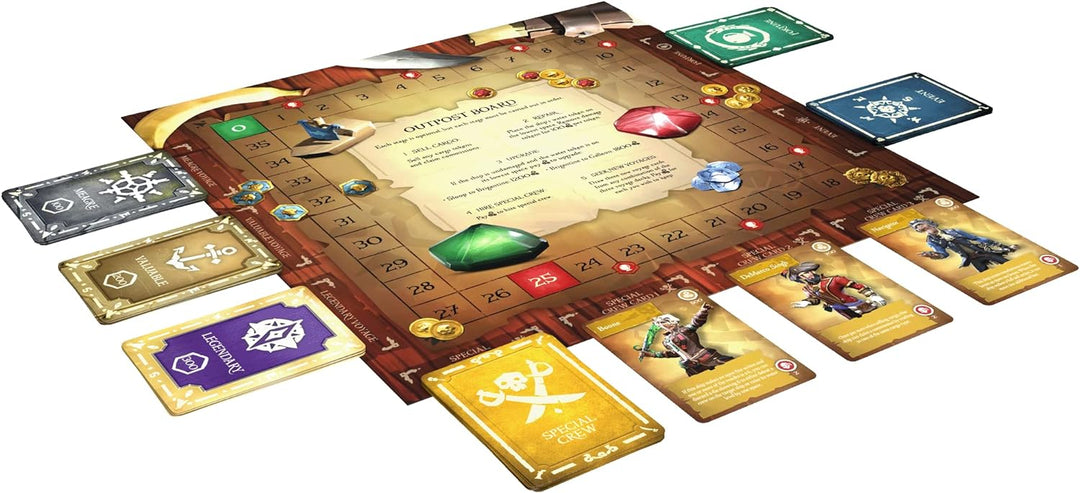 Steamforged SFSOT-001 Sea Thieves: Voyage of Legends Brettspiel, S