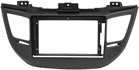 Sound way - 9" Zoll Radio Blende Einbau Rahmen Adapter Einbauset kompatibel mit Hyundai Tucson 2015-
