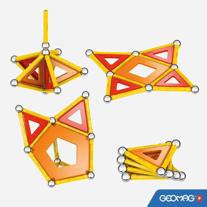 Geomag - Classic Panels 35 Teile - Magnetisches Konstruktionsspielzeug für Kinder - Green Line - Ler