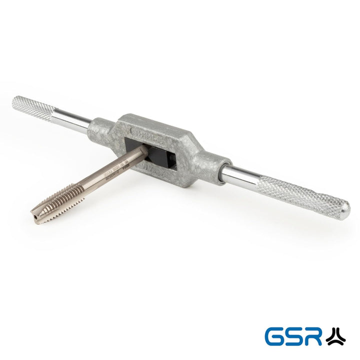 GSR Gewindeschneider Set, 17-teilig, HSSG Gewindebohrer Set, M3-M12, Mit Gewindebohrer-Halter 1/4''