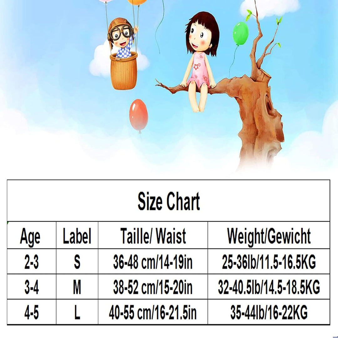 JackLoveBriefs Töpfchen Trainingshose Baby Trainingshosen Töpfchen Unterwäsche Kleinkinder 2-6 Jahre