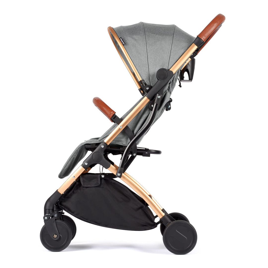 Lejoux™ Baby Kinderwagen Kinderwagen,Leichter faltbarer Reisebuggy mit 5-Punkt-Gurt, verstellbarer R
