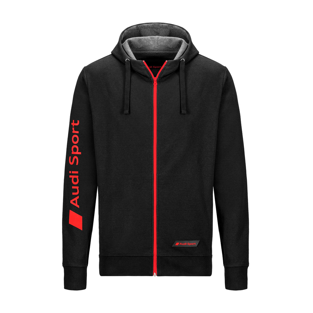 Audi Sport Sweatjacke (S) S Schwarz, S Schwarz