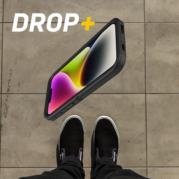 OtterBox Defender Series Displayless Edition für iPhone 14 Plus – Realtree Edge (Blaze Orange/Schwar