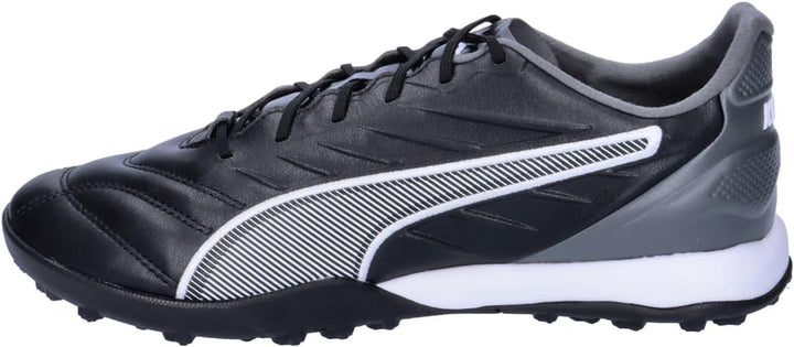 PUMA Unisex King Pro TT Fussballschuhe 36 EU Puma Black Puma White Cool Dark Gray, 36 EU Puma Black