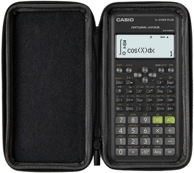 CALCUSO Sparpaket: Casio FX-570ES Plus 2nd Edition + WYNGS Schutztasche schwarz + Erweiterte Garanti