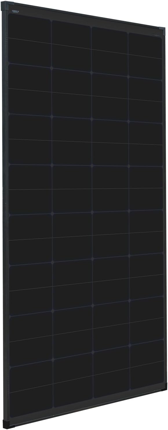 enjoy solar® 230W 12V Monokristallines Solarmodul mit HPBC-Technologie - 25% Hocheffizienz, 182mm So