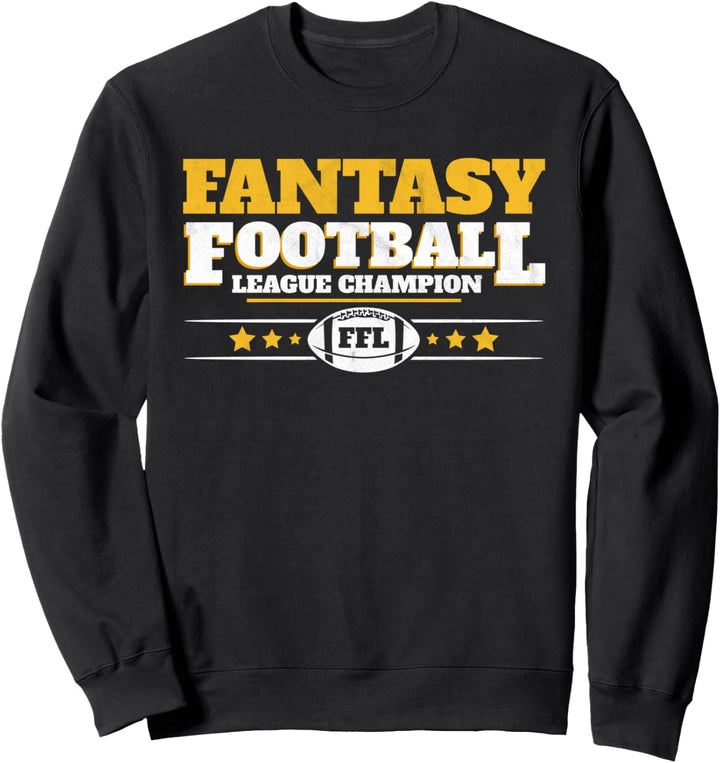 Fantasy Football League Champion Champ Trophy Commissioner Sweatshirt