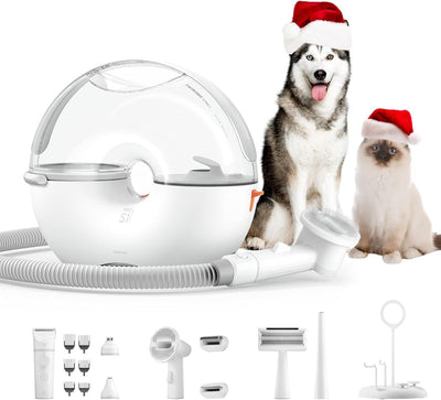 Neakasa S1 Pro Hundeschermaschine mit Staubsauger, null Lärm Schermaschine für Hunde Katzen, 15000 P