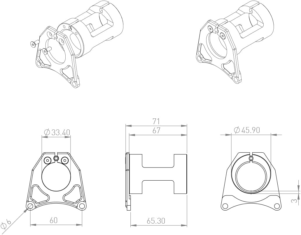 windmeile | Lekkie PF30 Adapter Kit, Rot, für Bafang BBS01/02/HD, zum Einbau der Lekkie Kurbeln bei