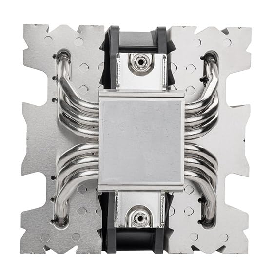 SilverStone Technology XED120S - 4U Hochleistungs-CPU-Kühler mit 240W TDP für gängige AMD- & Intel-P