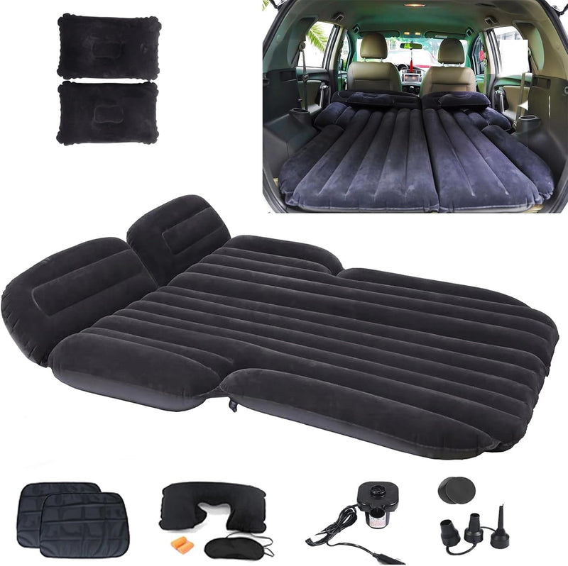 Icelus Luftmatratze aufblasbare SUV Auto Matratze mit Pumpe Luftbett Bewegliche Dickere Luftbett Aut