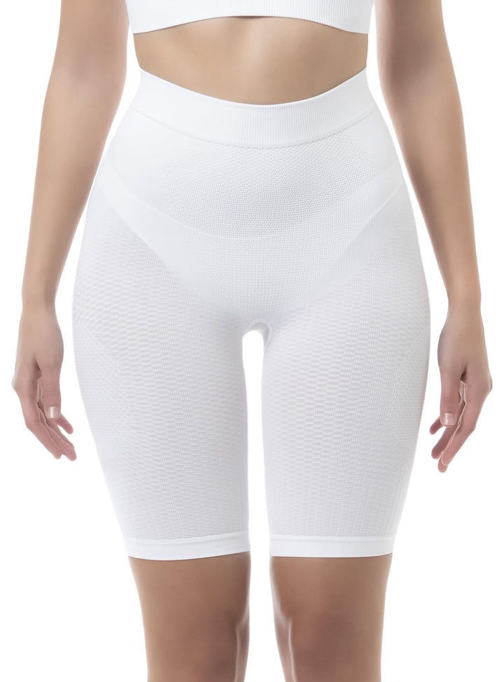 FarmaCell 312 Figurformende massierende Miederhose Anti Cellulite 3XL-4XL Weiss, 3XL-4XL Weiss