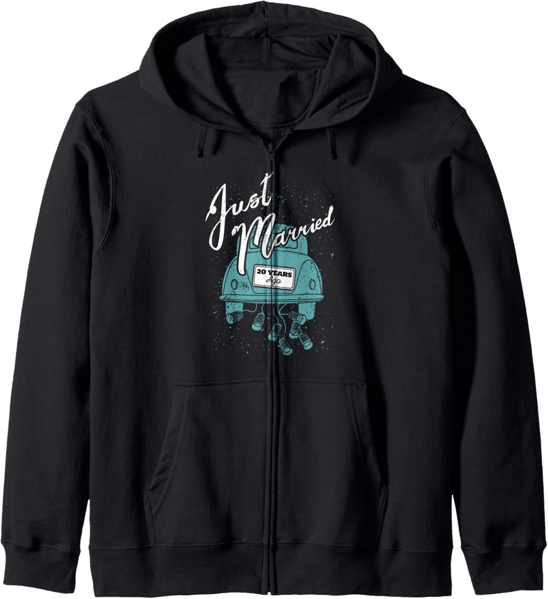 20 Jahre verheiratet Lustiges Jubiläum Geschenk T Shirt Kapuzenjacke