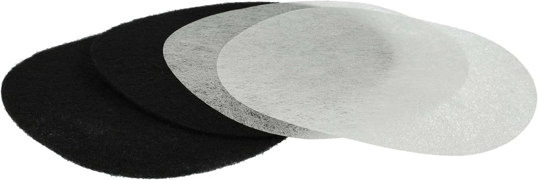 vhbw 6X Aktivkohlefilter, 6X Fettfilter Ersatz für Moulinex AD-5 für Fritteuse - 12-TLG. Filter-Set