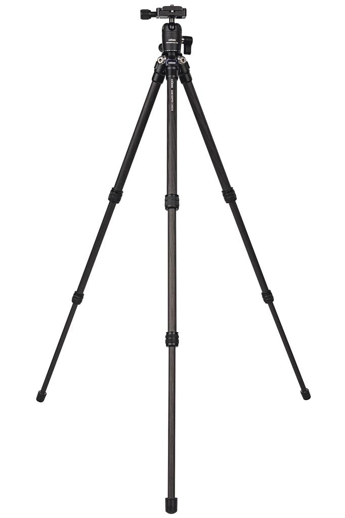 Dorr 380182 Slim Hopper Stativ mit Kugelkopf, 3-teilig, Schwarz'