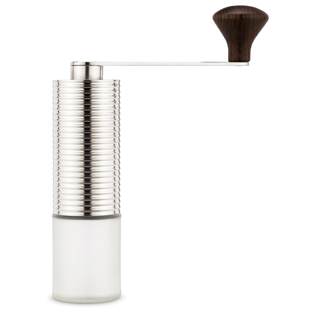 millone compact manuelle Kaffeemühle präzise Mahlgradeinstellung, zwei Edelstahl Mikrokugellager, kl