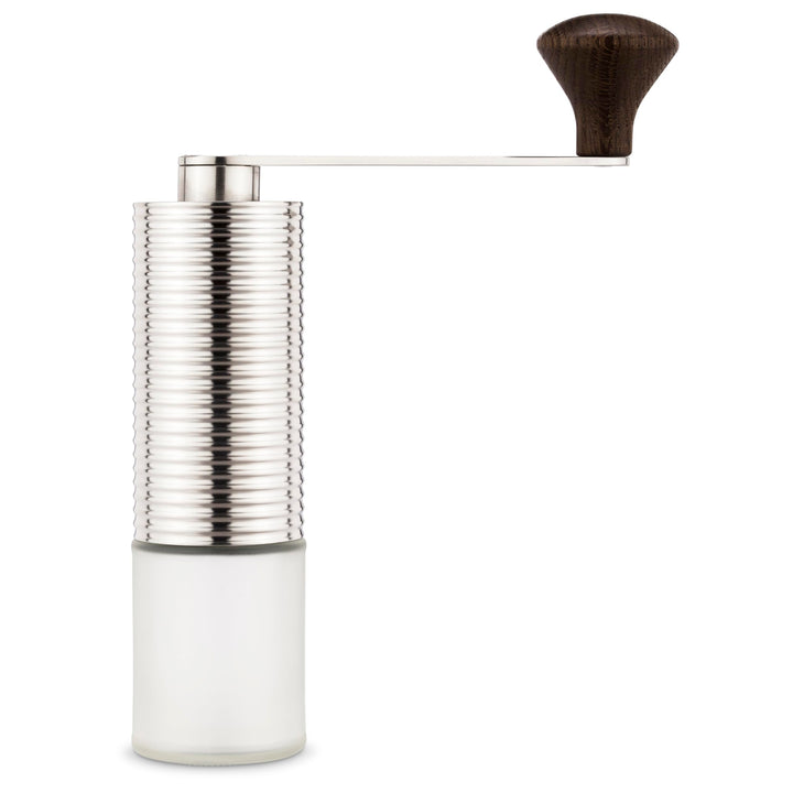 millone compact manuelle Kaffeemühle präzise Mahlgradeinstellung, zwei Edelstahl Mikrokugellager, kl