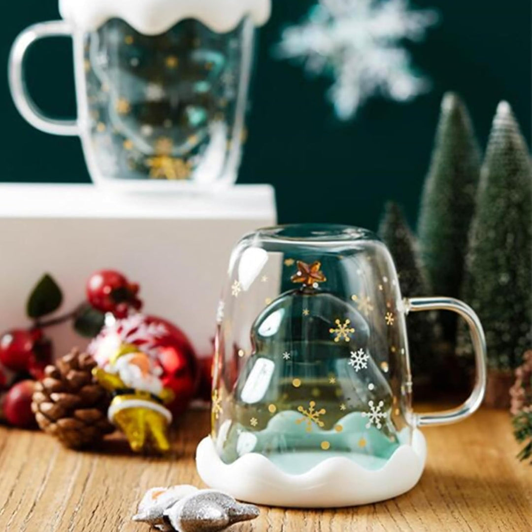 Arawat Weihnachtstasse Nikolausgeschenke Weihnachten Geschenk Nikolaus Tasse 2 Set Kleine Weihnachts