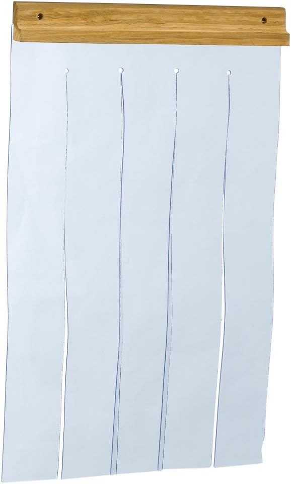 Ferplast Türvorhang für die Hundehütten Modell DOMUS MAXI, Tür für Outdoor-Hundehütten, transparente