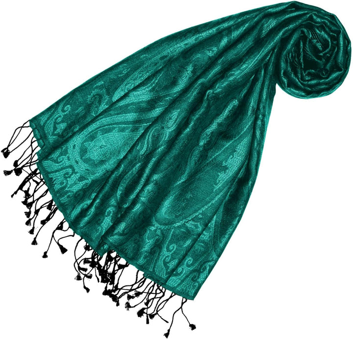 Lorenzo Cana Herrenschal Schal Schaltuch jacquard gewebt 100% Seide Paisley Muster Seidenschal Seide