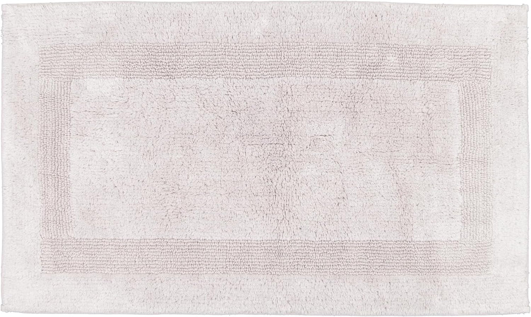 Cawö Home Badteppiche Luxus Badteppich 1000 Silber - 775 70x120 cm, 70x120 cm