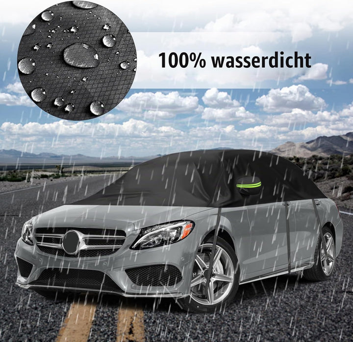Halbe Autoabdeckung Ersatz für Mercedes-Benz C-Class 2015-2024, Halbgarage Upgrade Verdickter Allwet