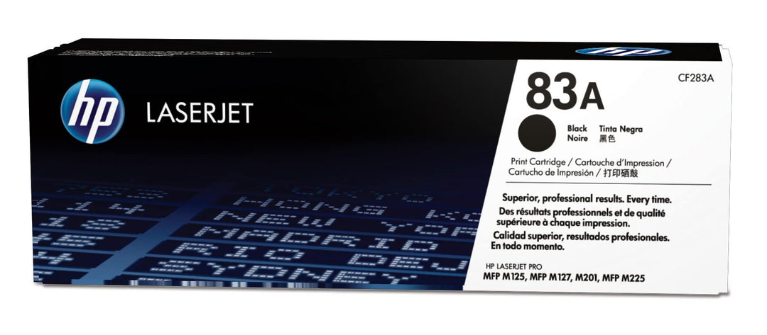 HP 83A (CF283A) Original Toner Schwarz für HP LaserJet Pro M125, M127, M201, M225 Standard Single, S