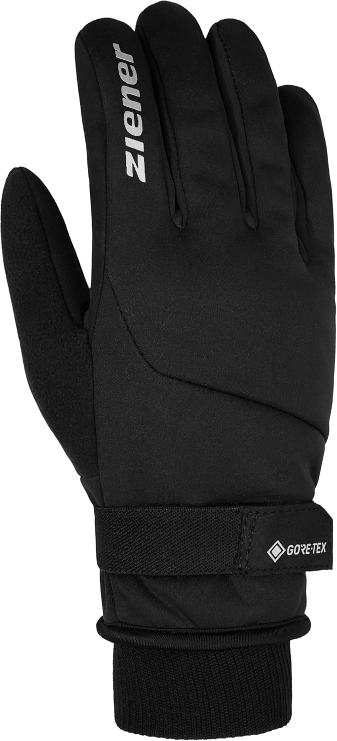 Ziener Erwachsene SMU 18-Bike 199 GTX(R) Glove Fahrrad Schwarz 7, Schwarz 7