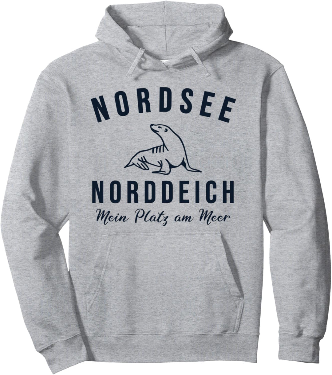 Norddeich Mein Platz Am Meer - Norrdeich Pullover Hoodie
