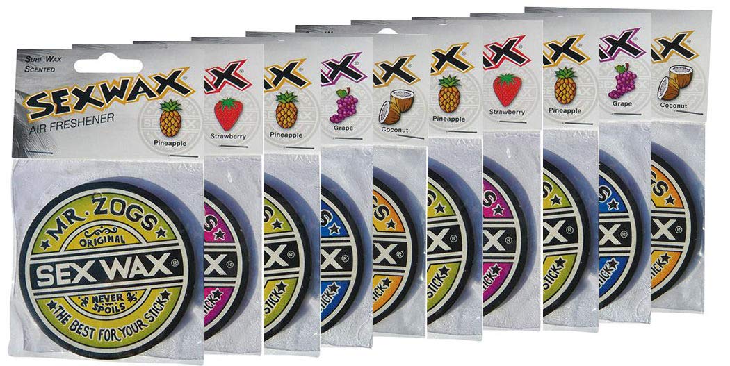 SexWax Unisex Lufterfrischer 10 x Lucky Dip, 10 x Lucky Dip