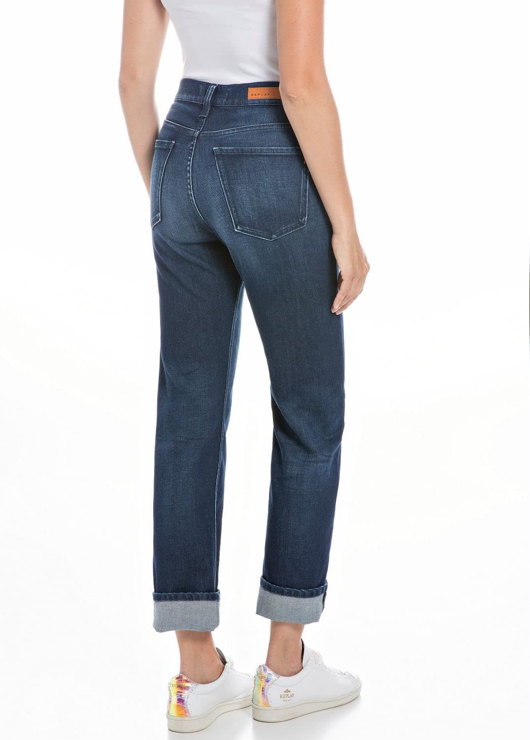 Replay Damen Jeans Maijke Straight-Fit