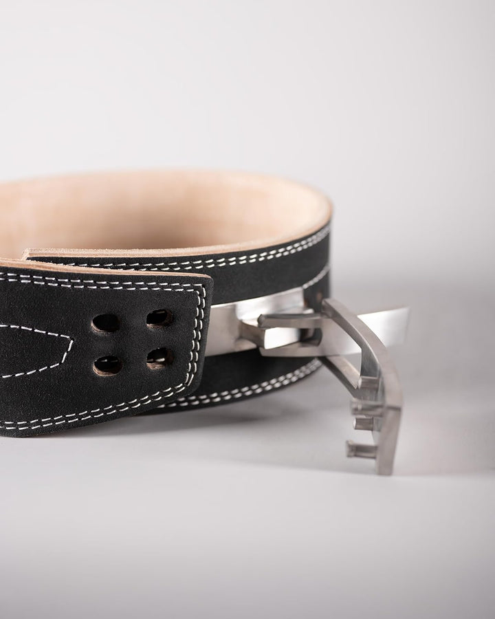 ATHLETIC AESTHETICS Premium 10mm Lever Belt Powerlifting Gürtel Gewichthebergürtel mit hochwertiger