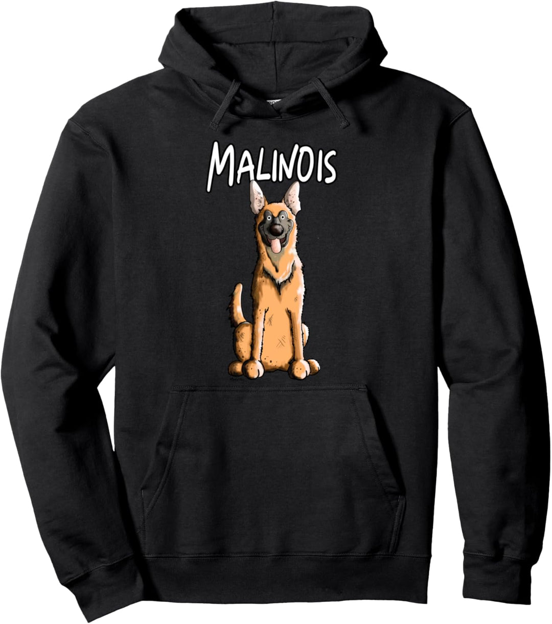 Malinois Hunde Geschenk fürs Hunde Frauchen & Herrchen Pullover Hoodie
