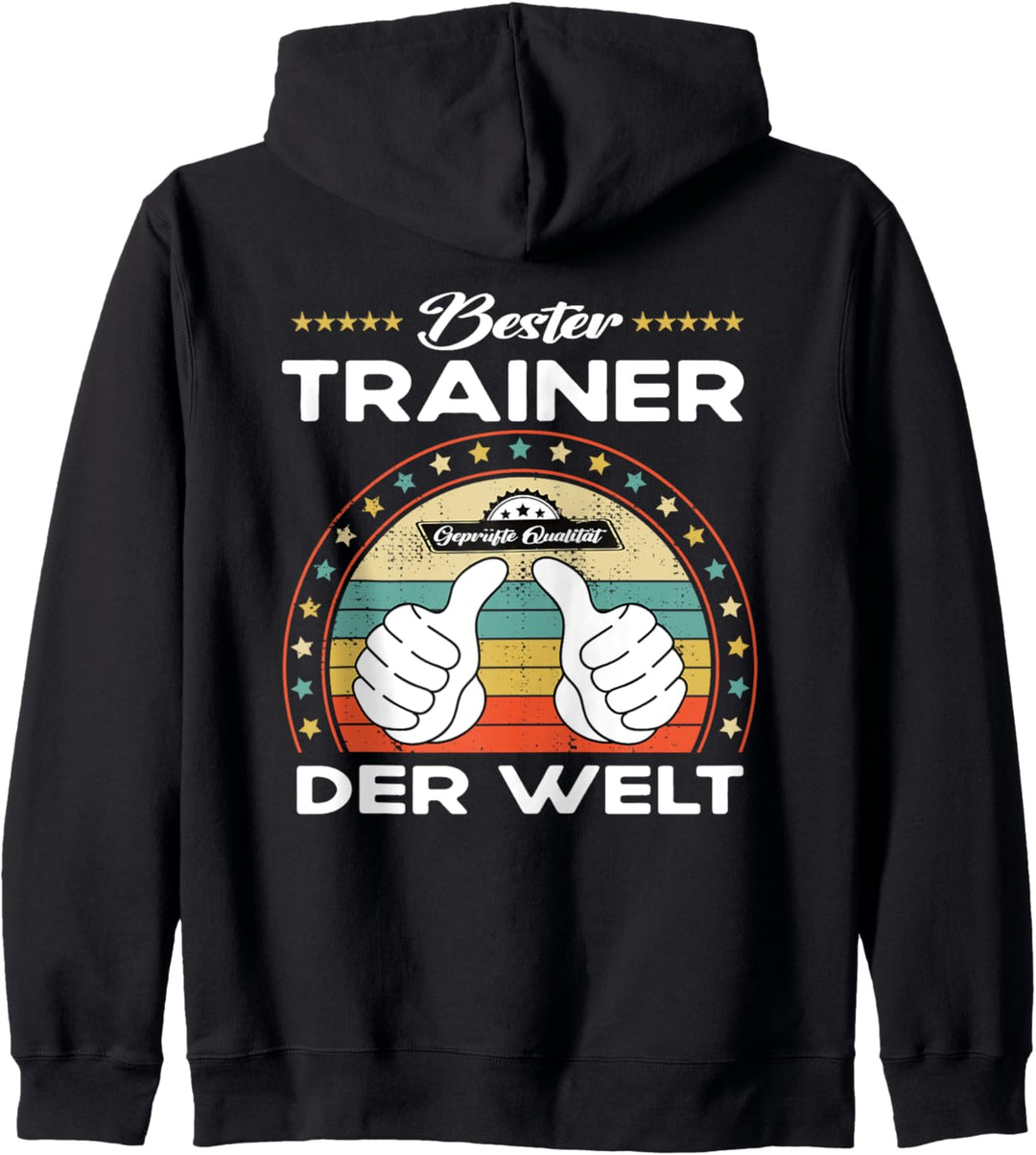 Bester Trainer der Welt Kapuzenjacke