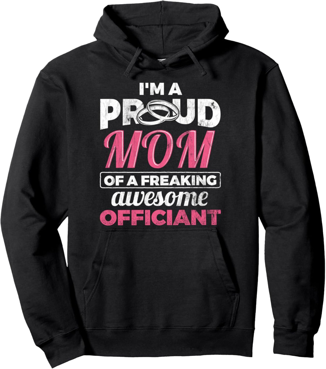 Mom And Officiant Mama Trauung Traurednerin Pullover Hoodie