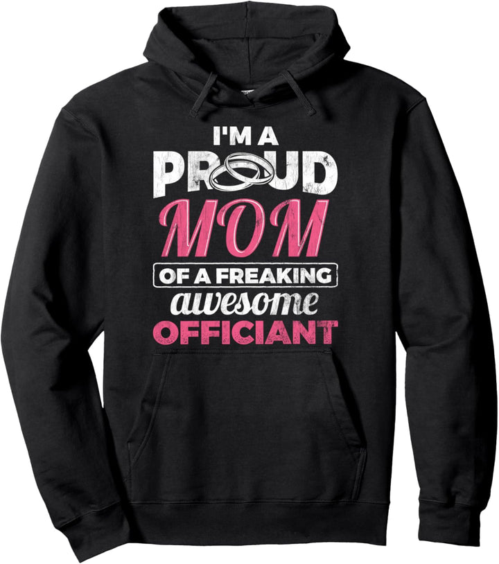 Mom And Officiant Mama Trauung Traurednerin Pullover Hoodie