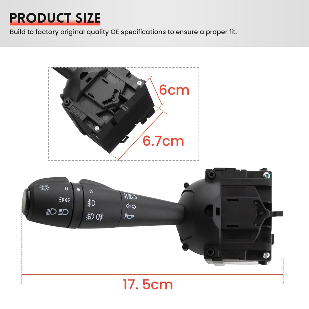 ZEALfix Lenkstockschalter Blinkerschalter für Dacia Lodgy 8201167988 Blinkender Steuerschalter 25540