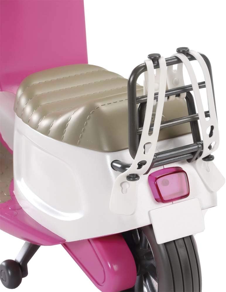 Zapf Creation 824771 BABY born City RC Scooter Puppenroller mit Fernsteuerung und Lichteffekten, Pup