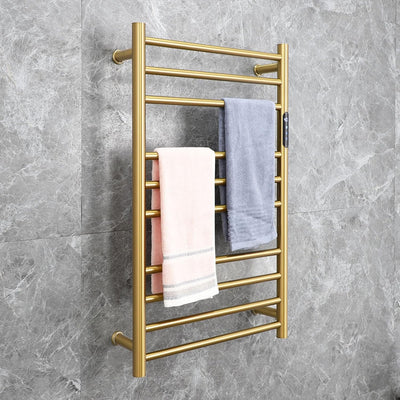 HandtuchheizköRper Elektrisch Gold, Badezimmer HeizköRper Freistehende Oder Wandmontierte Handtuchwä
