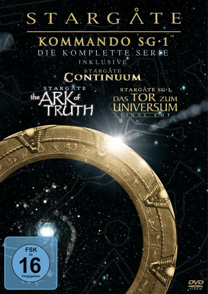 Stargate Kommando SG-1 - Die komplette Serie (inkl. Continuum, The Ark of Truth) [61 DVDs], DVD