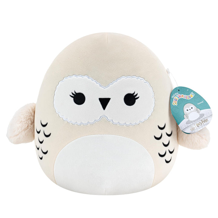 Squishmallows SQWB00099 - Harry Potter Hedwig 25 cm, offizielles Jazwares Plüsch, superweiches Kusch