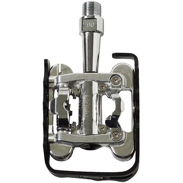 SQlab Unisex 502 Fahrrad Pedale XL (+15 mm) Silber-Schwarz, XL (+15 mm) Silber-Schwarz