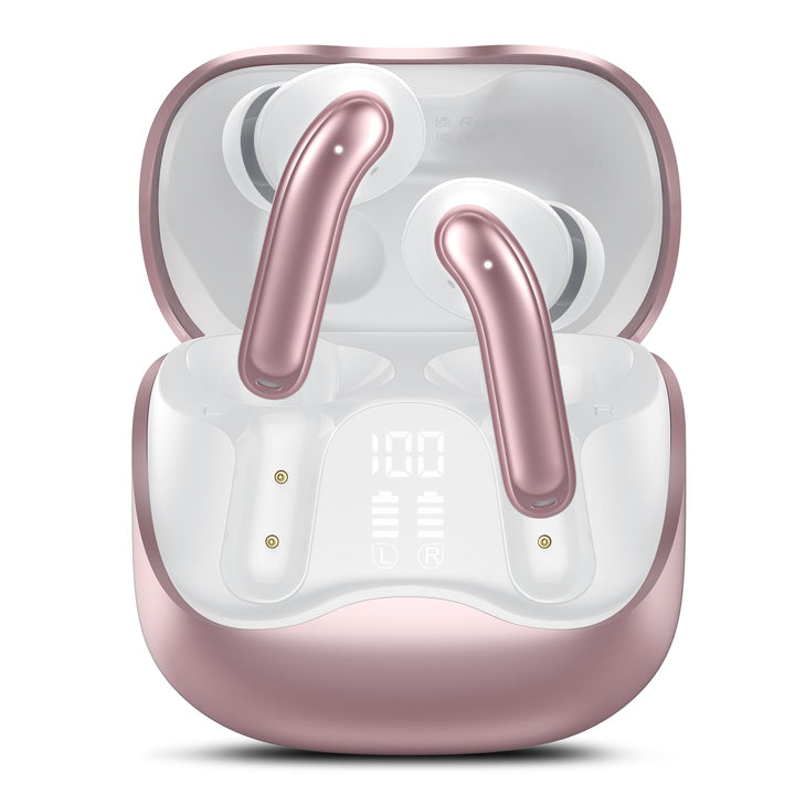 Bluetooth Kopfhörer mit Hybride Aktive Geräuschunterdrückung, In Ear Kopfhörer Kabellos Bluetooth 5.