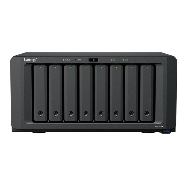 Synology DS1825+ 128TB (Synology HAT5300-16T) 8 Bay Enterprise Series with Ryzen V1500B, 8GB Ram (32