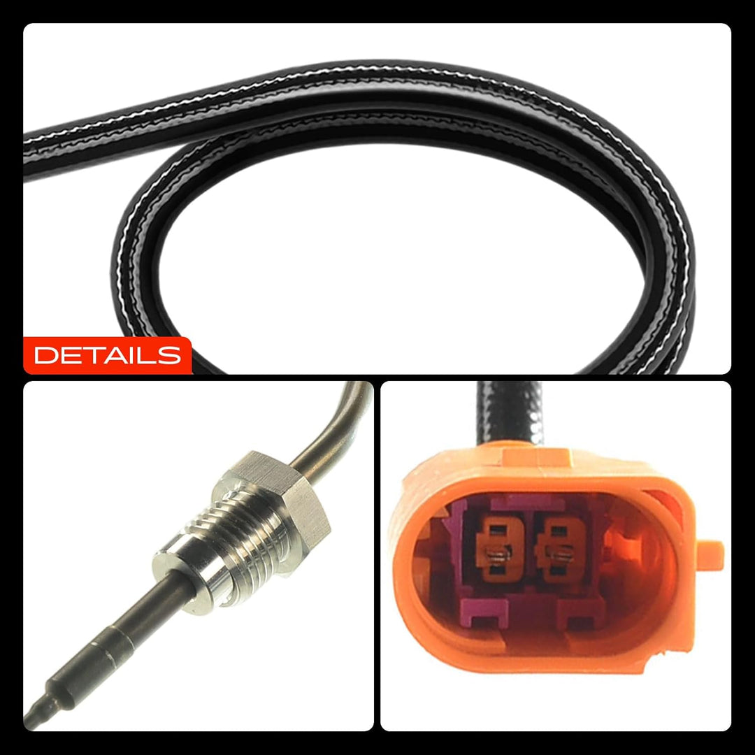 Abgastemperatursensor für A4 8K2 8KH 8K5 A5 8T3 8F7 8TA 8T3 8F7 A6 4F2 4FH 4F5 Q5 8R Q7 4L T-o-u-a-r