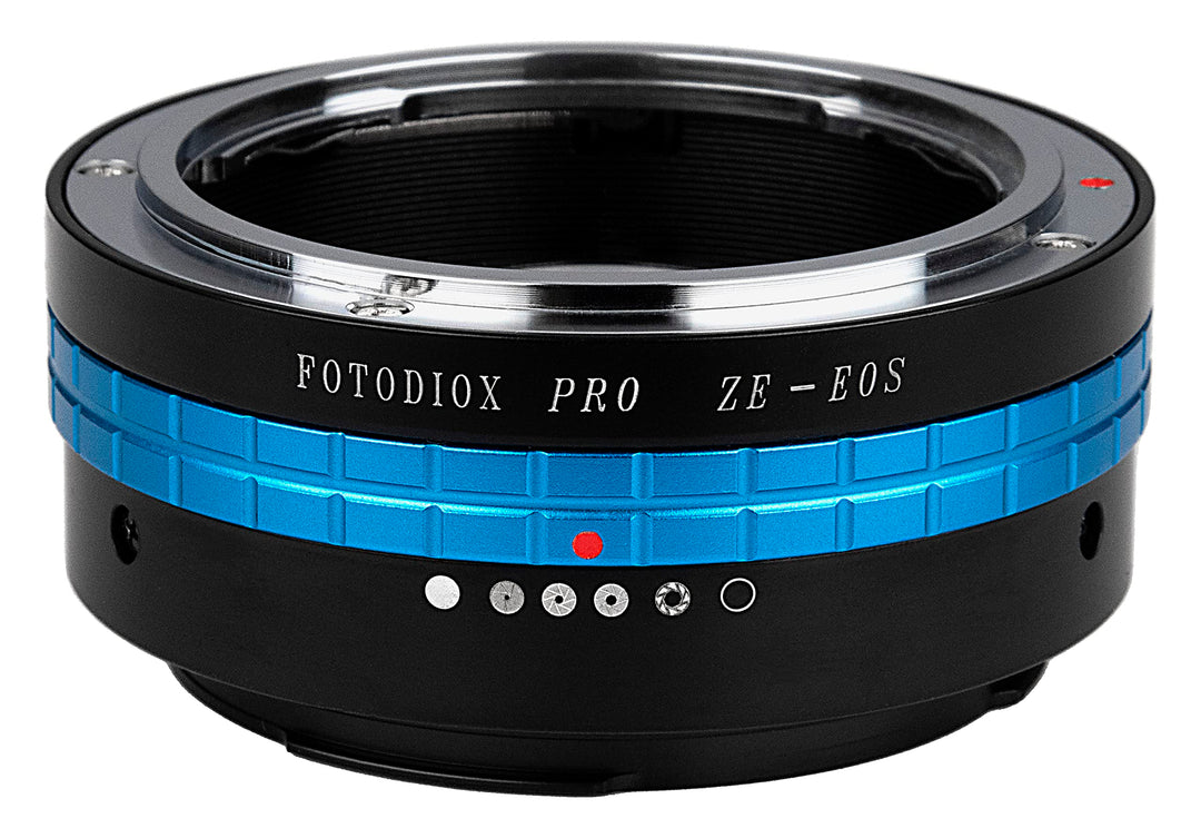 Fotodiox Pro Lens Mount Adapter Compatible with Mamiya ZE 35mm Film Lenses on Canon EOS EF/EF-S Came
